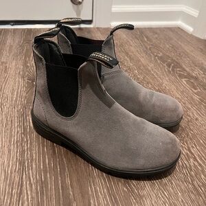 RARE grey suede blundstones